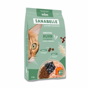 BOSCH Sanabelle Sensitive с курицей - сухой корм для кошек - 2kg