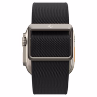 Spigen Fit Lite Ultra dirželis Apple Watch 4/5/6/7/8/9/SE/Ultra (42/44/45/49 mm) - juodas
