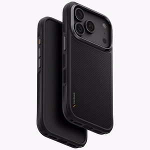 Uniq Keva Magclick Charging dėklas iPhone 18 Pro / 17 Pro – juodas