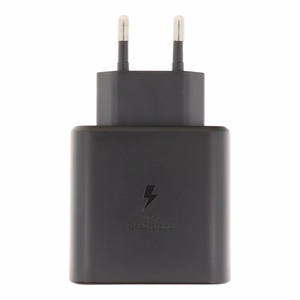 Įkroviklis Samsung Super Fast Charging (Type-C) EP-TA845 45W, juodas, no logo