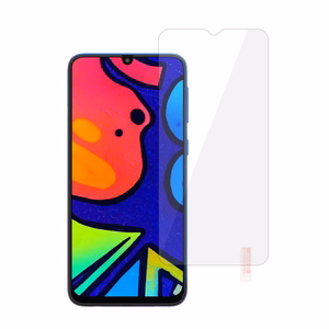 Apsauginis stiklas oranžinis telefonui SAMSUNG GALAXY F41/A20/M30/M30S/HUAWEI Y7 2019/XIAOMI MI 9/VIVO Y9S