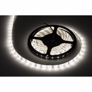 Rebel vandeniui atspari LED juosta, 5 m, neutraliai balta, 300 x 5050 SMD, 12 V