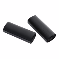 Išorinė baterija VEGER 2 x 5000 mAh su rankų šildytuvu 2,4A 2 vnt juoda ir sidabrinė