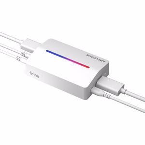 Fifine V3W, HDMI į USB-A vaizdo įrašymo plokštė (balta)