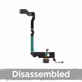 Įkrovimo jungtis suderinama su iPhone Xs Max su Flex / auksinis / (100% originali / Naudota)