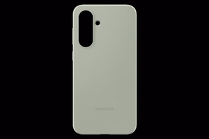 PA566CGEGWW silikoninis dėklas Samsung Galaxy A56, šalavijų žalia