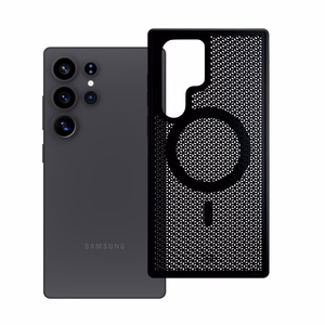 3mk COOLing MagDėklas Samsung Galaxy S25 Ultra - juodas