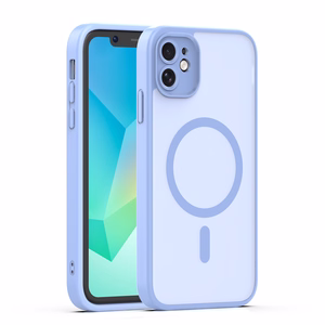 Mag Matt dėklas iPhone 11 šviesiai mėlynas