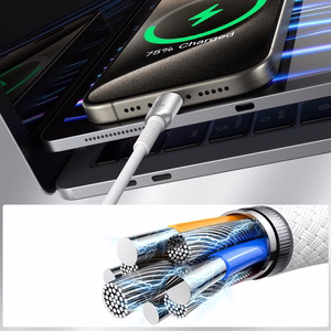 Kabel USB-C Lightning Joyroom S-A51 30W, 1.2m pilkas