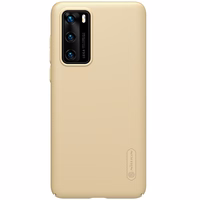 Dėklas telefonui Nillkin Super Frosted Shield Huawei P40 auksinis
