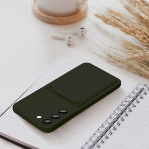 Case for Samsung A35 5G Card Case zielony