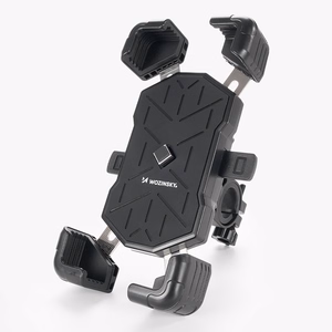 "Wozinsky" WUD-01B telefono laikiklis dviračiui ant vairo - juodas