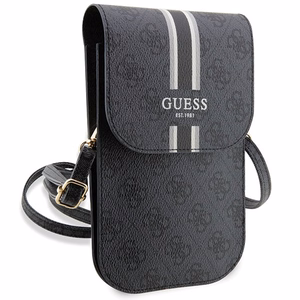 Guess rankinė GUWBP4RPSK juoda Piniginė 4G Juostelės