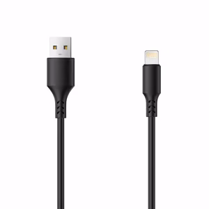 "Setty" kabelis USB - "Lightning" 3,0 m 2A juodas NAUJIENA