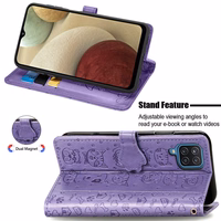 Dėklas Cat-Dog Samsung A346 A34 5G violetinis