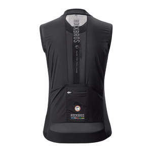 Rockbros TLMJ003 ROAD TO SKY Women's Lightweight Breathable Cycling Vest L - Black