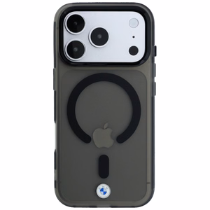 BMW Sign Frosted IML & MetalL Logo MagSafe dėklas, skirtas iPhone 17 Pro Max / 18 Pro Max – juodas