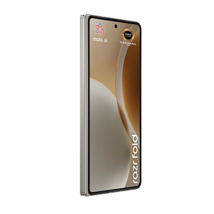 Motorola razr fold 20,6 cm (8.09") Dviguba SIM jungtis Android 16.0 5G C tipo USB 16 GB 512 GB 6000 mAh Balta