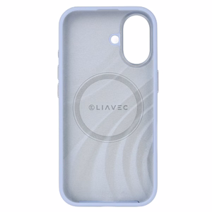 Liavec Silky Case with Metal Camera Frame for Iphone 17 blue