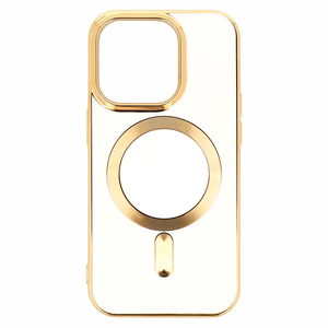 Beauty Magnetinis dėklas telefonui Iphone 14 Pro Max balta