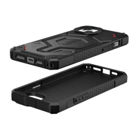 UAG Monarch dėklas telefonui iPhone 15 Plus - juodas kevlaras