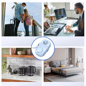 Orico AP3 20W GaN 5in1 maitinimo blokas 2x AC + 2x USB-A + 1x USB-C - mėlynas