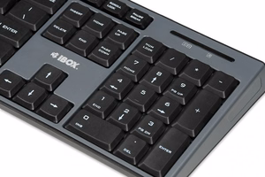 iBox IKMS606W klaviatūra RF belaidis English juoda