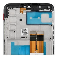 LCD ekranas SAMSUNG A03S A037G OEM su rėmu (164mm)