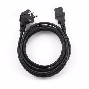 Gembird PC-186-VDE-3M maitinimo laidas su VDE patvirtinimu 3 m, juodas