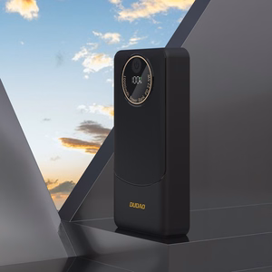 Dudao K12Pro išorinė baterija 22.5W PD 20000mAh USB-A, USB-C - juodas