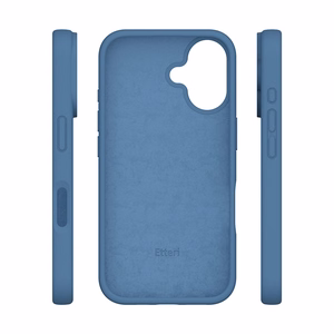 Etteri silikoninis dėklas iPhone 16 6,1", tamsiai mėlynas