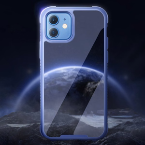 Joyroom Frigate Series patvarus kietas dėklas iPhone 12 Pro Max juodas (JR-BP772)