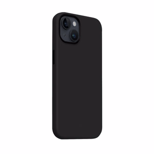 Crong Color Cover LUX Magnetic dėklas, skirtas iPhone 15 Plus, suderinamas su MagSafe, juodas