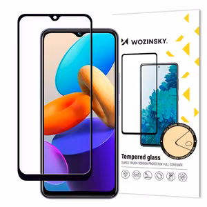 Wozinsky pilno klijavimo apsauginis stiklas Vivo Y35 / Y22 / Y22s visas ekranas su rėmeliu juodas (dėklo draugiškas)