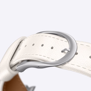 AmazingThing Klasikinis odinis dirželis laikrodžiui Apple Watch 45 / 46 / 49 mm - pilkas