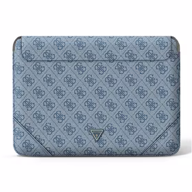 Guess 4G Uptown Triangle Logo dėklas 13–14" nešiojamam kompiuteriui - mėlynas