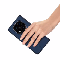 Dėklas Dux Ducis Skin Pro Xiaomi Redmi Note 14 Pro Plus 5G tamsiai mėlynas