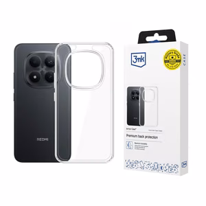 3mk Armor dėklas, skirtas Xiaomi Redmi Note 15 Pro 4G, skaidrus