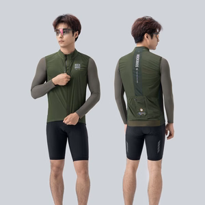 Rockbros TLMJ003-01 ROAD TO SKY men's lightweight breathable cycling vest S - green