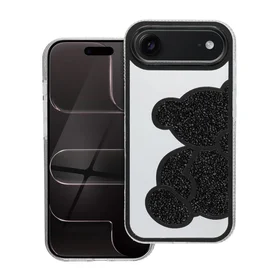 TEDDY BEAR dėklas telefonui IPHONE 17 Air juodas