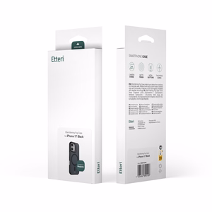Etteri Morning Fog dėklas for iPhone 17 Air 6,6" juodas