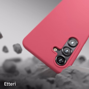 Etteri silikoninis dėklas Samsung Galaxy A16 4G / A16 5G raudonas