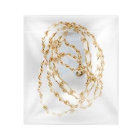 STRAP telefono dirželis, telefono pakabukas / virvelės ilgis 116 cm (58 cm kilpoje) / ant kaklo – baltas