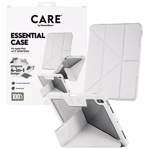 Care by PanzerGlass Y sulankstomas dėklas iPad Air 11" 2025 (7 kartos) / iPad Air 11" 2024 (6 kartos) - šviesiai pilkas
