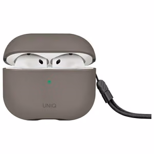 Uniq Lyden DS AirPods 4 dėklas - pilkas