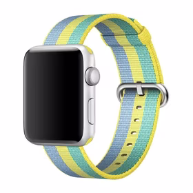 Dirželis APPLE WOVEN NYLON APPLE WATCH MPW62ZM/A 42MM / 44MM / 45MM / 49MM žiedadulkių ORIGINALI PAKUOTĖ
