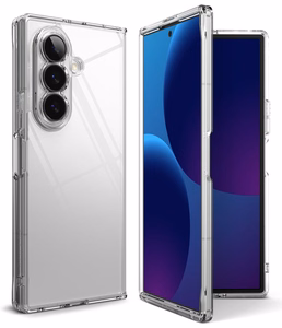Ringke Fusion dėklas, skirtas „Samsung Galaxy Z Fold 8 Ultra“ – skaidrus