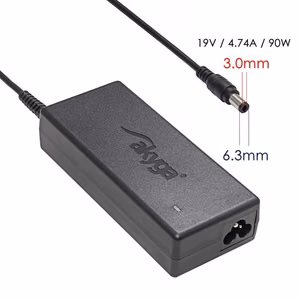 Įkroviklis nešiojamajam kompiuteriui Akyga AK-ND-27 (19V / 4.74A 90W 5.5 x 3.0mm + pin) SAMSUNG 1.2m