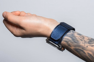 FORCELL F-DESIGN FA05 nailoninis dirželis APPLE Watch 38 / 40 / 41 mm mėlynas