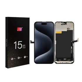Ekranas Apple iPhone 15 Pro Max su lietimui jautriu stikliuku JH INCELL FHD (removable IC)